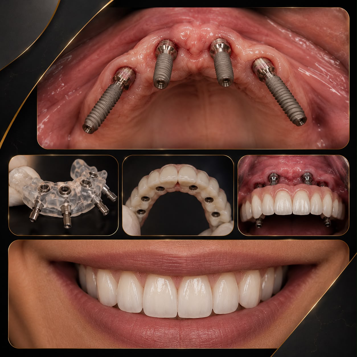 Rehabilitación Completa sobre Implantes